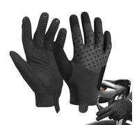 Gants de cyclisme - Moufles rembourrées pour écran tactile - Gants de cyclisme réfléchissants et respirants pour homme - Pour temps froid, vélo de route, cyclisme, conduite Sow