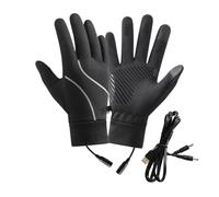 Gants de Cyclisme Poignet Élastique Toucher Écran Bande Réfléchissante | Hiver Coupe-Vent pour Vélo Moto Scooter Conduite Femme Homme Scooter Moto Vélo Conduite Course Running Pêche C