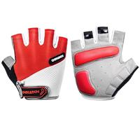 Gants de cyclisme pour homme et femme, gants de cyclisme rembourrés pour homme et femme, accessoires de vélo, Guantes Para Bicicleta Hombre Guantes Ciclismo Hombre (rouge, taille M)
