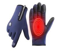 Gants de cyclisme pour homme, imperméables, chauds, antidérapants | Gants d'hiver froids pour vélo et moto - Pour la ville, la route, la montagne, les trajets, les voyages, l'aventure, les femmes, les