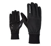 Gants de Cyclisme Ziener pour Hommes, Noir, Antidérapants, Coupe-vent et Respirants, Gants de Vélo pour Cyclistes, Gants de Cyclisme Hiver