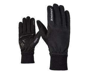Gants de Cyclisme Ziener pour Hommes, Noir, Antidérapants, Coupe-vent et Respirants, Gants de Vélo pour Cyclistes, Gants de Cyclisme Hiver