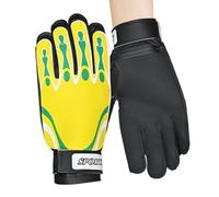 Gants de de but, 1 paire de gants de de but de football pour adultes - Respirant rembourré Accessoires de football de sport pour les compétitions d'entraînement, les classes scolaires