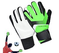 Gants de de but pour jeunes, en latex, forte adhérence, kit d'entraînement élégant, accessoire de football pratique, outil de sport fonctionnel, pour garçons, hommes, femmes, , adultes