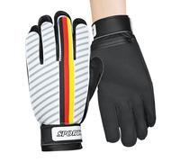Gants de de Football,Par Unique Gants de Adultes - Amortissement Rembourrés Footballeur Entraînement Équipement Pratique École Championnats