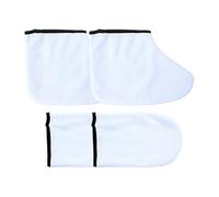 Gants De De Paraffine - 120 G Ďe Chaussons Hydratants | Mitaines Đe Spa Thermique Réutilisables | Traitement D'hydratation Des Mains Et Des Pieds, Mitaines D́e Soins D̄e Beauté, Doublures En Soie