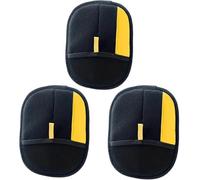 Gants de déplacement des poils d’animaux - Toilettage de l’épilation de la fourrure | Outil de désespoir bidirectionnel en velours doux, gants démêlants antistatiques confortables, durabl,Réutilisable