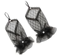 Gants De Dîner Soirée À Bord en Dentelle pour Femmes Et Filles Bals D'opéra Thème des Années 1920 Gants Danse sans Doigts Opéras Musicaux