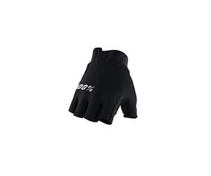 Gants de Doigts Courts en Gel Exceeda 100% Unisexe. M Noir