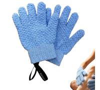 Gants De Douche Exfoliants - Mitaines De Bain À Cinq Doigts | Paire D'épura