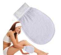 Gants de douche | Gants Temple Spring | Gants autobronzants | Mitaines en fibre de viscose | Outil exfoliant flexible pour nettoyer les peaux mortes ou sèches pour enlever les peaux mortes et le faux