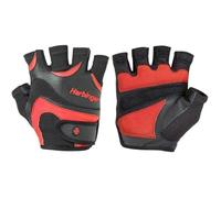 Gants de fitness - HARBINGER - Flexfit 2.0 - Respirant - Paume cuir véritable - Rouge M