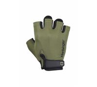 Harbinger Power 2.0 Gants de Musculation- Confortable, léger et Respirant, Ajustement réglable avec Crochet et Boucle au Poignet, idéal pour débutants et entraînements,XL,Vert