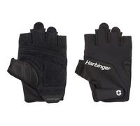 Gants de fitness - HARBINGER - Training Grip 2.0 - Paume TechGel - Cuir perforé 2 pièces - Tissu extensible 4 sens L
