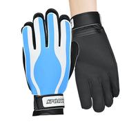 Gants de football - Gants de receveur de football | Gardien de but de football | Système de soutien du poignet amélioré - Équipement d'entraînement respirant pour les matchs de tournoi, les ligues