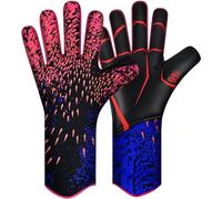 Gants De Football Pour Enfants, Gants De Gardien De But Pour Adultes, Protection En Latex épais Et Antidérapant, Gants De Gardien De But Respirants Avec Une Forte Adhérence Et Une Pro(Size:6,Color:B)