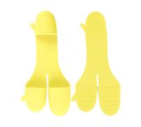 Gants de four avec doigts en silicone antidérapant pour cuisine, résistants à la chaleur, pour la cuisine, la cuisson, les poêles, les hommes et les femmes