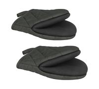 Gants de four de classe professionnelle Protection contre les brûlures Intérieur en coton ventilé pour la cuisson et la préparation des aliments Gants de cuisine non glissants