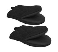 Gants de four de classe professionnelle Protection contre les brûlures Intérieur en coton ventilé pour la cuisson et la préparation des aliments Gants de cuisine non glissants