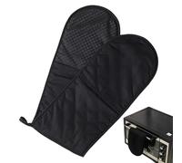 Gants De Four Doubles - Gants De Four Doubles Longs, Gants De Cuisine Résistants À La Chaleur pour Barbecue | Gants De Cuisine Double Four Extra Longs pour La Cuisson Cuisson Barbecue Grillades