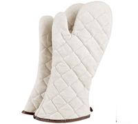 Gants de four résistants à la chaleur 240 °C - Antidérapant - En silicone - Doublure intérieure imperméable - Gants de four pour four, barbecue, micro-ondes - Plus sûrs pour une prise en main extra