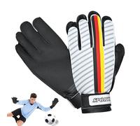 Gants de gardien,1 Paire Gants Gardien Jeune | Amortissement Rembourré Footballeur Entraînement Équipement Pratique École Championnats