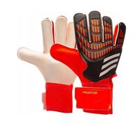 adidas Kids' Gants de gardien Predator Training Enfants, Black/Solar Red/Solar Yellow, 3