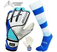 Gants de gardien avec protection des doigts - ATTONO - Set avec chaussettes - Football - Respirant 11