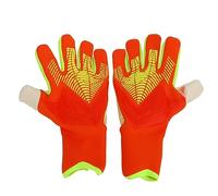 Gants de Gardien de But de Football en Latex de qualité supérieure, antidérapants, Respirants, Protection des Doigts, pour entraînement, compétition, Hommes, Femmes, Unisexes, (ID 19,9 mm / 0,78
