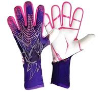 Gants de Gardien de But de Football, Gants de Football pour Enfants avec Texture en Caoutchouc 3D, Conception de la Garde du Poignet pour Les Garçons, Les Filles Et L'entraînement Junior Et la Taille