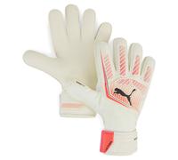 Gants de gardien de but PUMA ULTRA MATCH PROTECT RC, Accessoires, Blanc/Glowing Rouge/Noir, 10 10