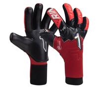 Gants de gardien de football Rinat Gants de Gardien Xtreme Guard Zhero Semi Junior Rouge Taille 4 4