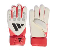 adidas Unisex Predator Goalkeeper Glove Match, White/Lucid Red/Black, 6