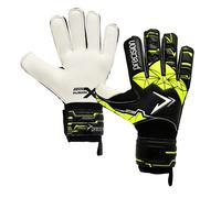 Gants de gardien enfant Precision Fusion X Flat Cut Finger Protect Noir Taille 7 Unisex