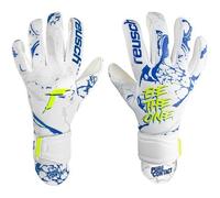 Gants de gardien enfant Reusch Pure Contact Silver - white/deep blue - Taille 4