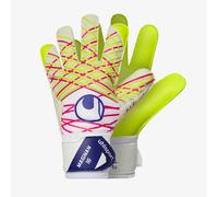 Gants de gardien enfant Uhlsport Prediction Soft Maignan #376 Blanc Taille 4 Unisex