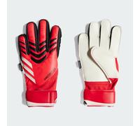 adidas Kids' Gants de gardien Predator Match Fingersave Enfants, Pure Ruby/Lucid Red/Black, 5