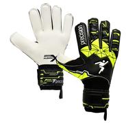 Precision Fusion X Flat Cut Finger Protect Goalkeeper Gloves Noir 8