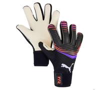 PUMA Future Pro Hybrid, Gants de Gardien de But Garçons, PUMA Black-Glowing Red-Purple Glimmer, 8.5
