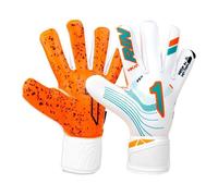 Gants de gardien - RINAT - NKAM AS - Confortable - Respirant - Orange/Vert Aqua 4