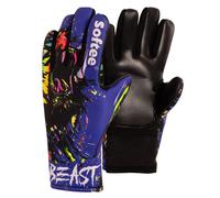 Softee Beast Junior Goalkeeper Gloves Noir,Violet 6 Enfants