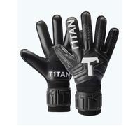 T1TAN Classic 1.0 Black-Out - Gants de Gardien de But - sans Protection des Doigts - Gants de Football pour Gardiens de But - Taille 7