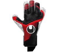 Gants de gardien - Uhlsport - Powerline Supergrip+ HN - Noir/Rouge/Blanc - Taille 7,5 - Adhérence optimale L