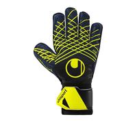 uhlsport Gants de Gardien de But de Football Prediction Soft Pro, 6.5, Marine/Blanc/Jaune Fluo