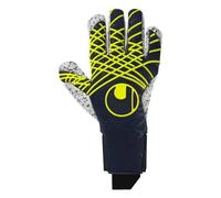 Gants de gardien Uhlsport Prediction Supergrip+ Finger Surround Bleu Taille 10,5 Unisex