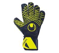 Gants de gardien - Uhlsport - Prediction Supersoft - Bleu marine/blanc/jaune fluo - Respirant - Mixte XXL