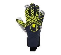 uhlsport Gants de Gardien de But de Football Prediction Ultragrip HN, Marine/Blanc/Jaune Fluo, 7