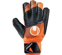 Uhlsport Gants de Gardien Soft Resist+ Flex Frame – Protection des doigts – Orange/Noir 9