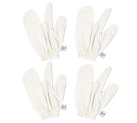 Gants de Garshana, 2 paires gants lymphatiques doux avec manchette élastique, outils exfoliants du corps réutilisables lymphatiques