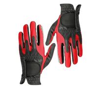 Gants de golf pour gaucher - Gants de joueur, vêtements d'extérieur | Support antidérapant pour entraînement au swing, ajustement extensible aéré pour la conduite, l'utilisation sportive, le confort